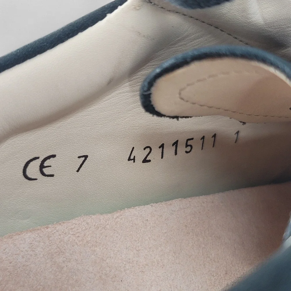 Finn Comfort Prato Nubuck Shoes Womens US 9.5 EU 40.5 Black‎ Comfort Walking Zip